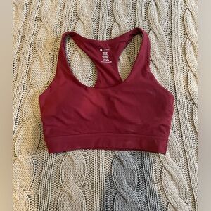 Bathbunny, solar bra, vineyard red